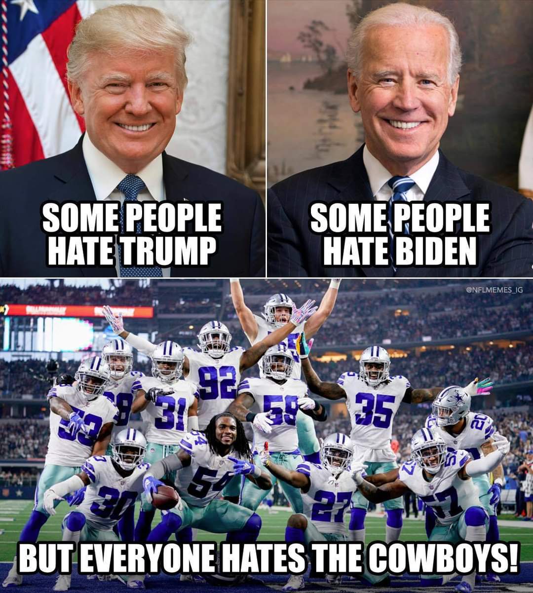 Trump Biden Cowboys Meme