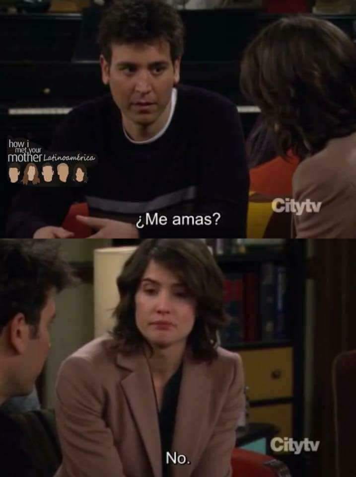 ted mosby how i met your mother do you love me //nota alcohol