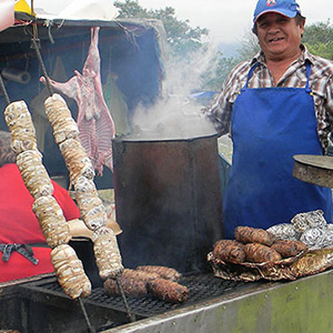 ¿Te gusta que te ayuden cuando haces carnita asada?