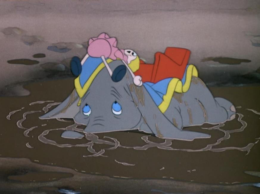Sad Dumbo Disney
