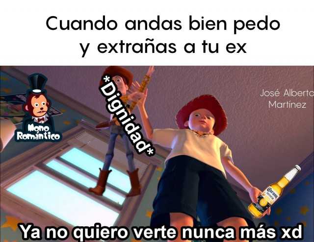 hablarle pedo a tu ex meme