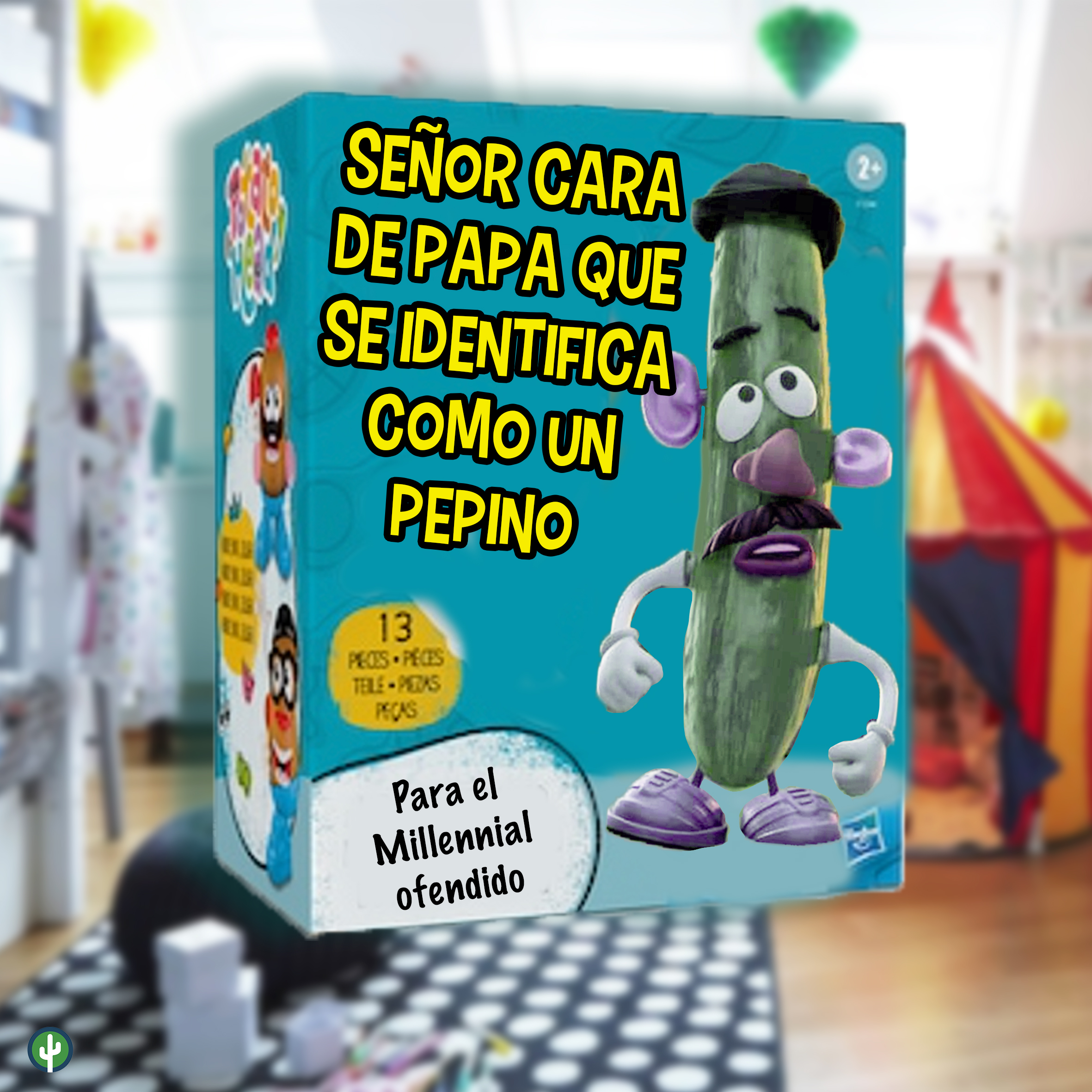 Señor Cara de Papa Neutral Pepino