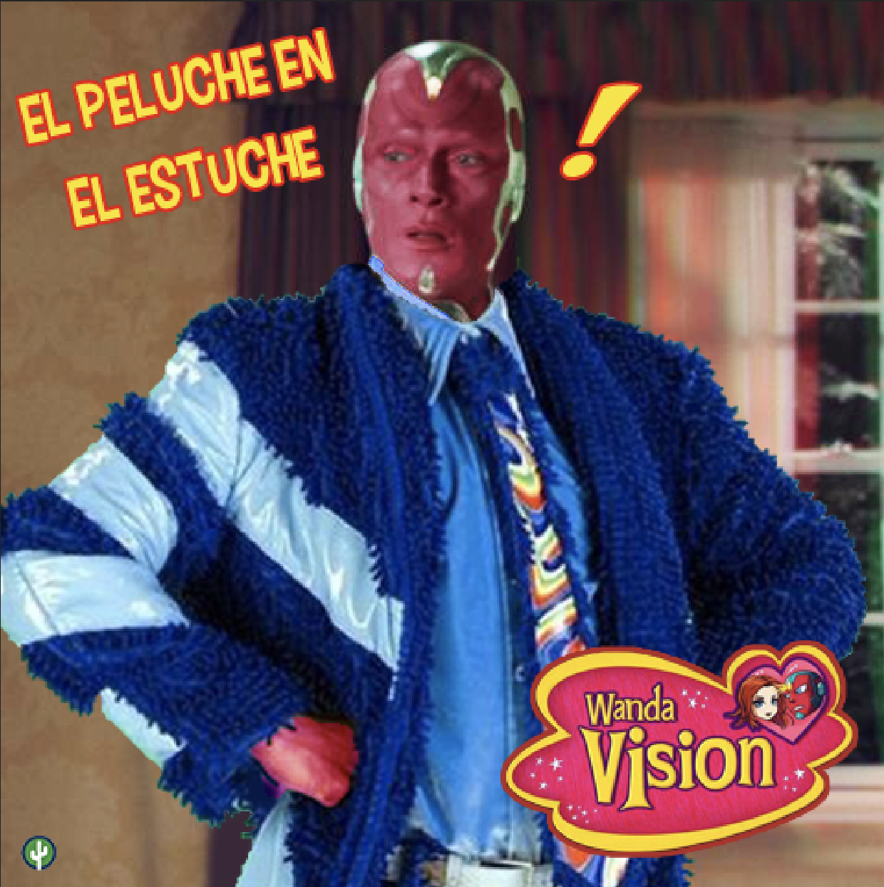 Wandavision Vision Familia Peluche Meme
