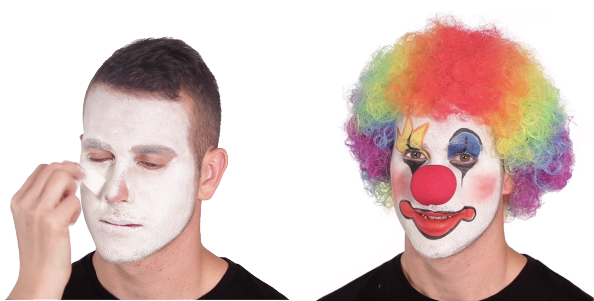 clown make up meme