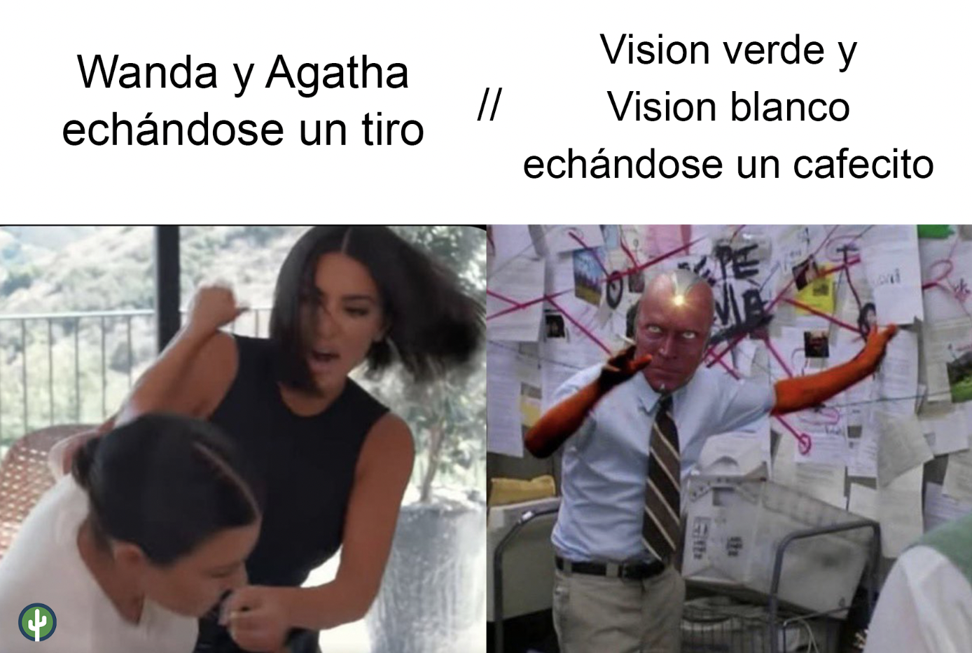 agatha wanda vision meme