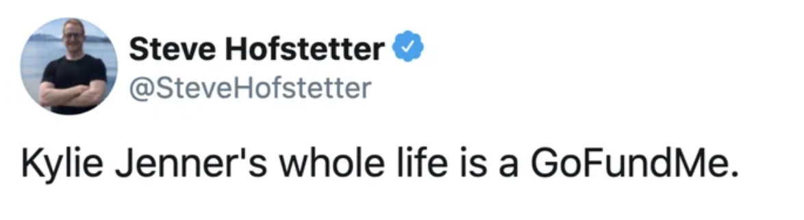 kylie jenner steve hofstetter twitter