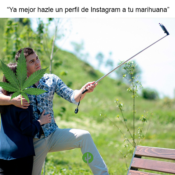 marihuana selfie