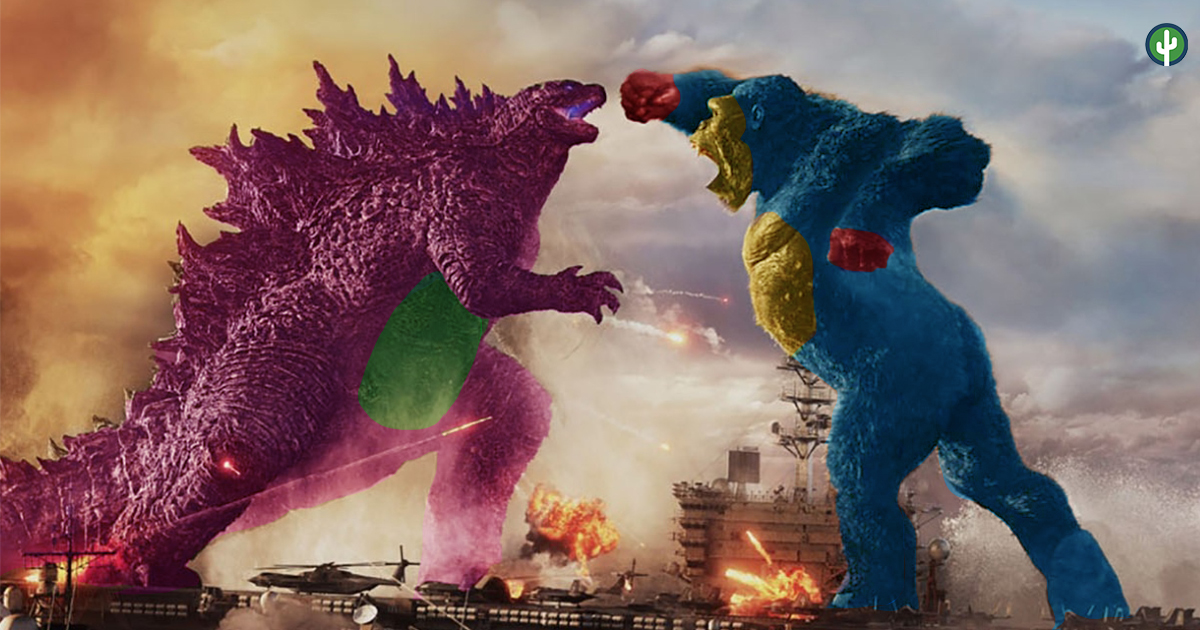 Godzilla vs Kong Meme