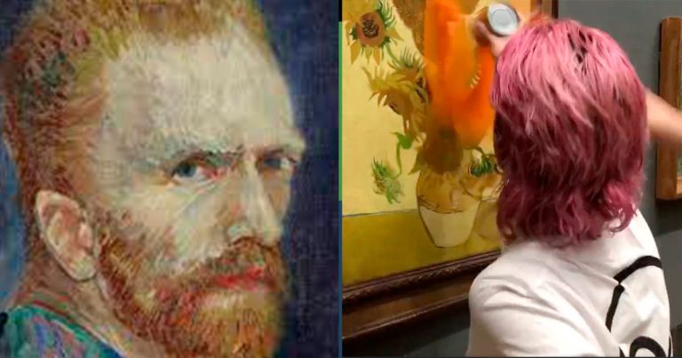 van, gogh, activistas, cuadro